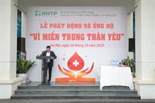 Ban Quản lý Khu CNC Hòa Lạc ủng hộ “Vì miền Trung thân yêu”