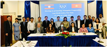 Đoàn công tác liên ngành của Việt Nam và Cơ quan Năng lượng nguyên tử quốc tế làm việc với các cơ quan của Lào để thúc đẩy hợp tác 
ứng dụng năng lượng nguyên tử
