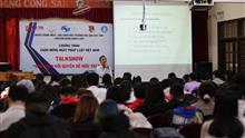 Chương trình chào mừng Ngày Pháp luật Việt Nam tại trường Đại học Duy Tân - thành phố Đà Nẵng: “Sinh viên với quyền sở hữu trí tuệ”
