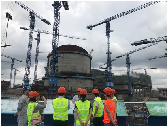 Việt Nam lần đầu thăm chính thức Nhà máy điện hạt nhân Phòng Thành ...