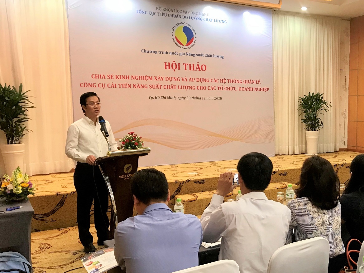 Chia sẻ kinh nghiệm áp dụng công cụ cải tiến năng suất chất lượng tại doanh nghiệp