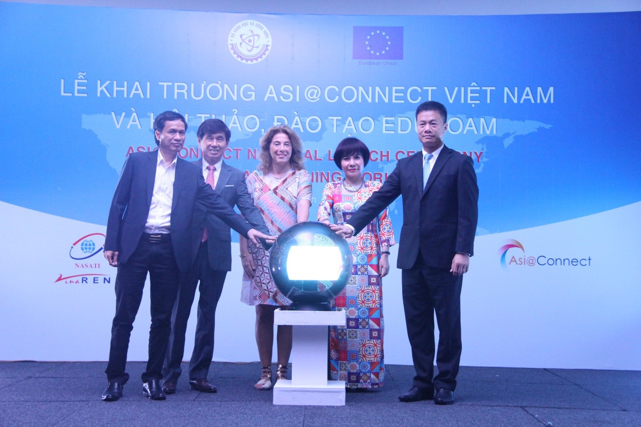 Lễ khai trương Dự án Asi@Connect tại Việt Nam